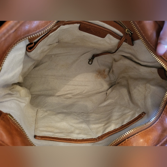 Michael Kors Brown Monogram Tote Bag - Picture 9 of 10